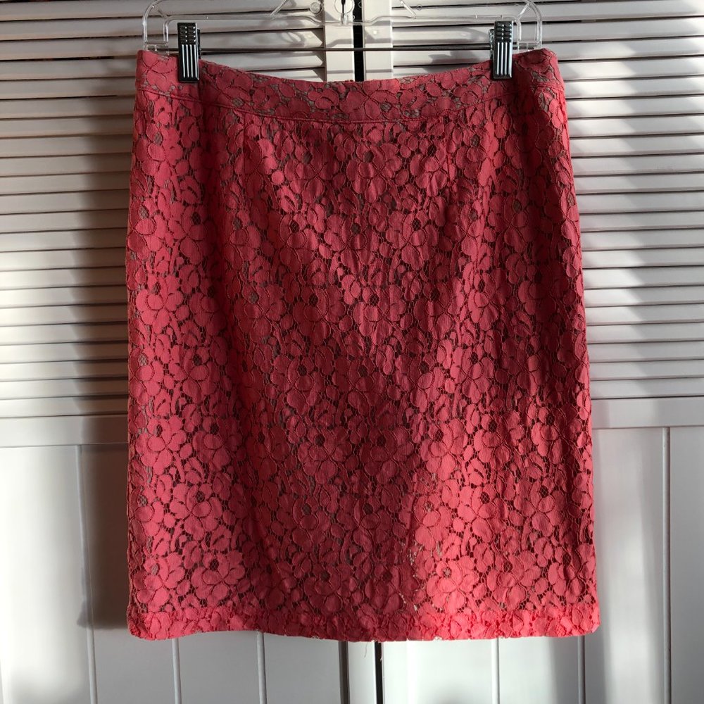 Pink Tea Rose Skirt Apt 9 - Picture 3 of 6